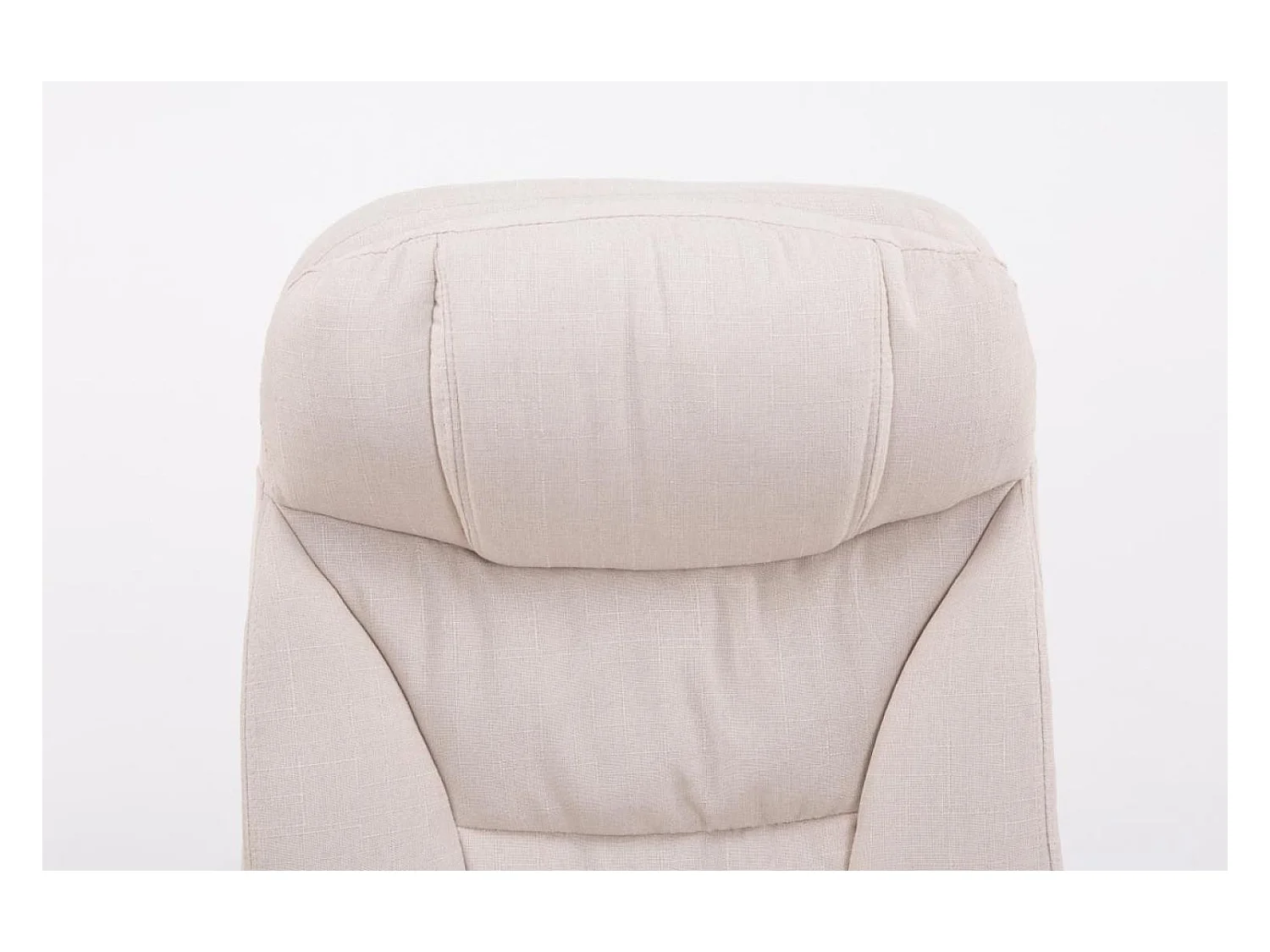 Bürosessel - Stoff - creme - XL Troy