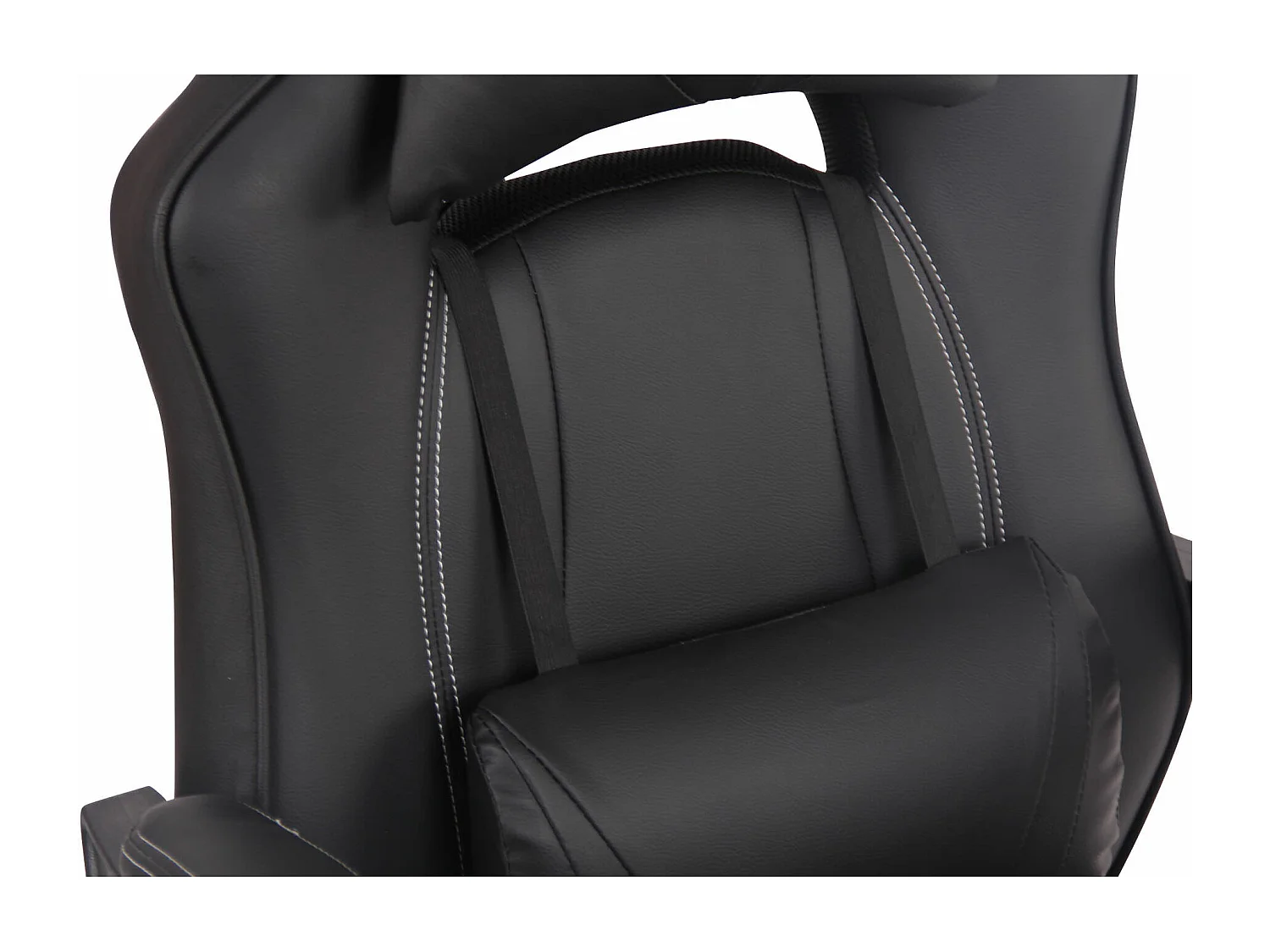 Bürosessel - Kunstleder & Kunststoff - schwarz/schwarz - Heat