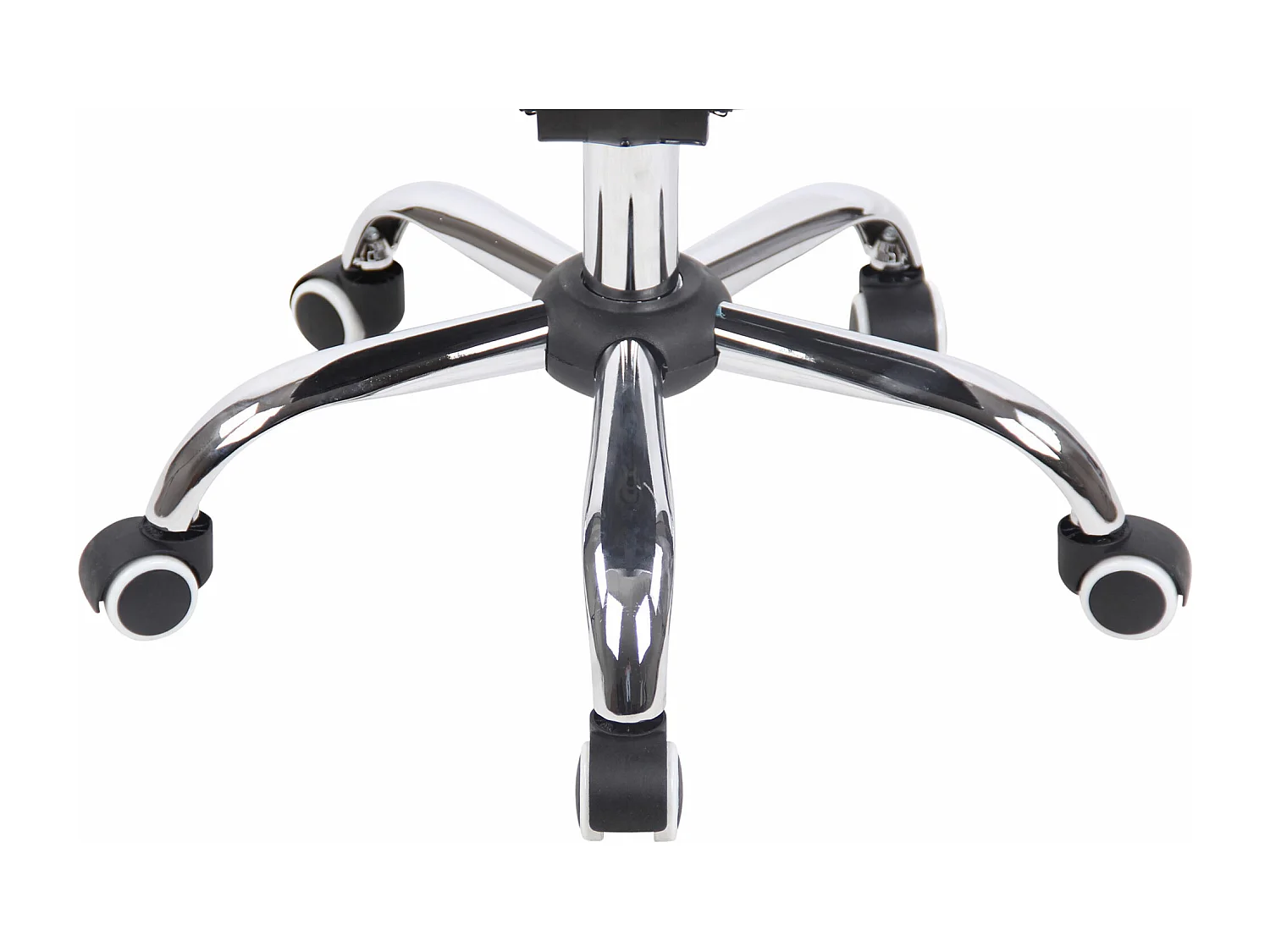 Bureaustoel - Kunstleer & Metaal in chroomoptiek - licht bruin - Terni