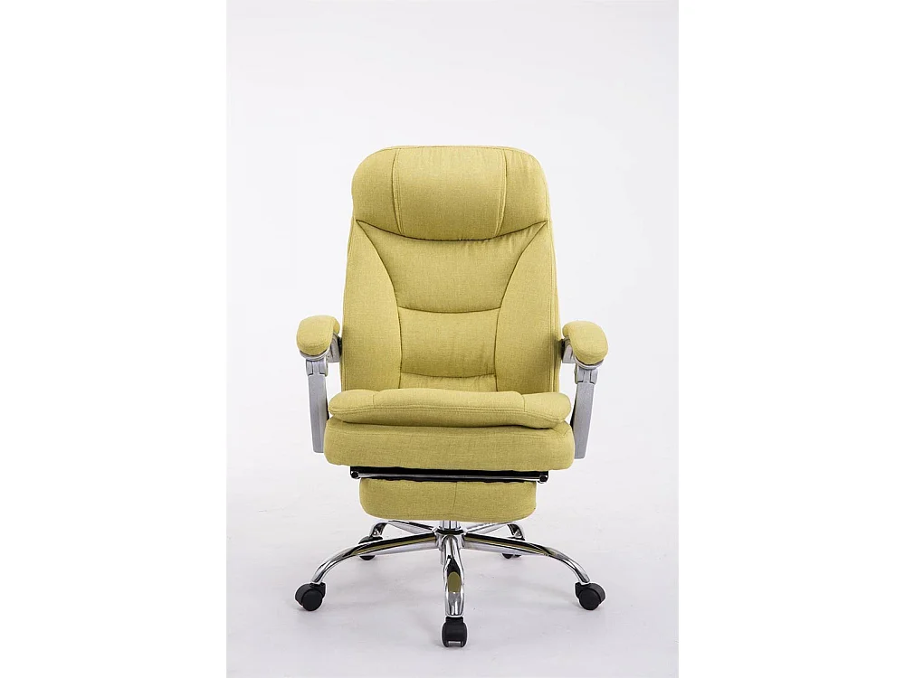 Chaise de bureau - Tissu - Vert - XL Troy