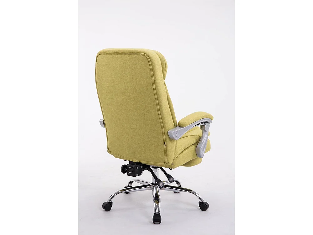 Chaise de bureau - Tissu - Vert - XL Troy