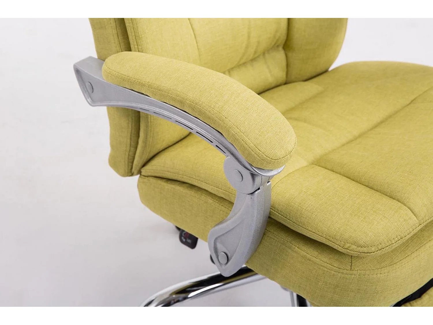 Chaise de bureau - Tissu - Vert - XL Troy