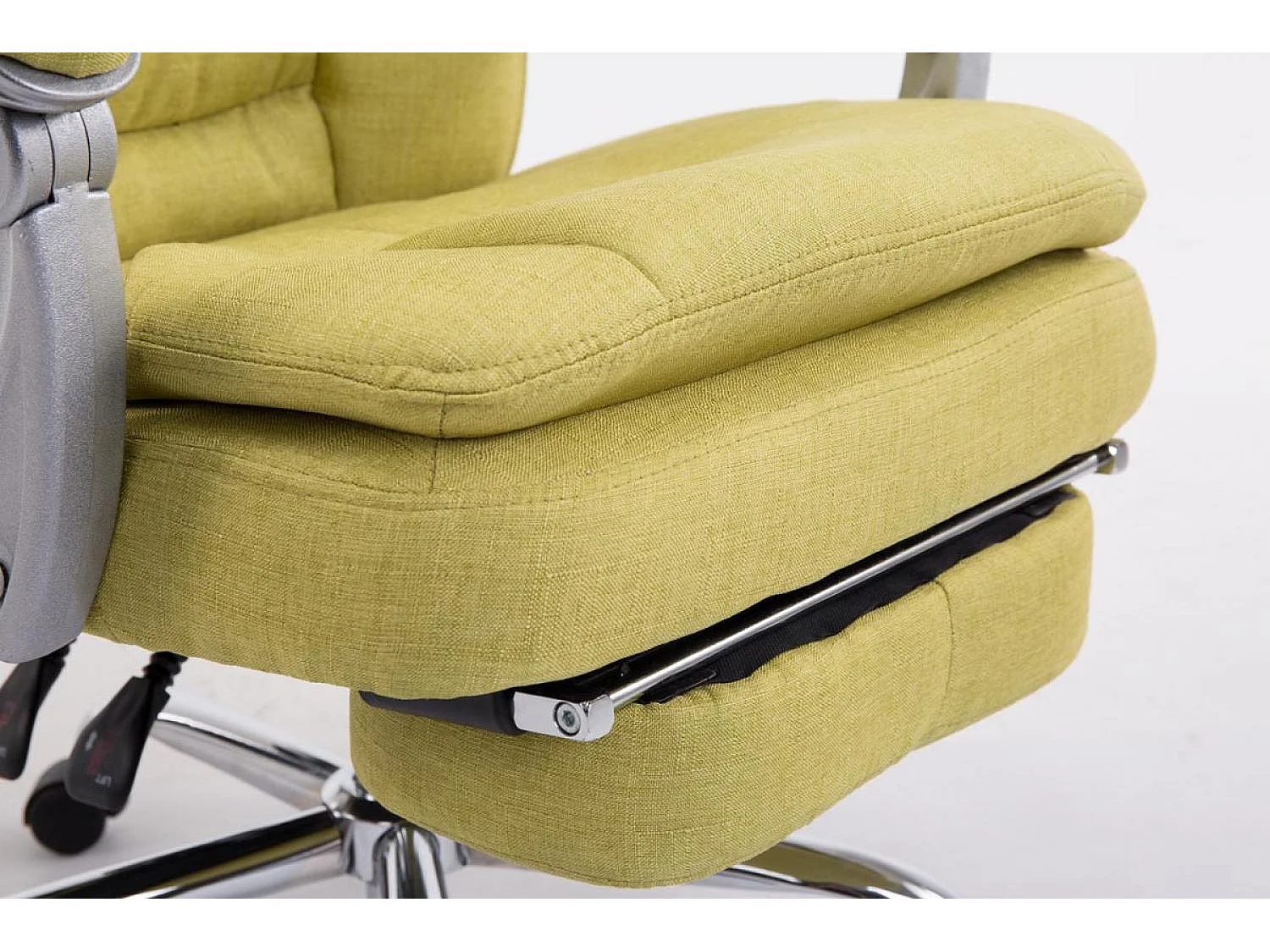 Chaise de bureau - Tissu - Vert - XL Troy