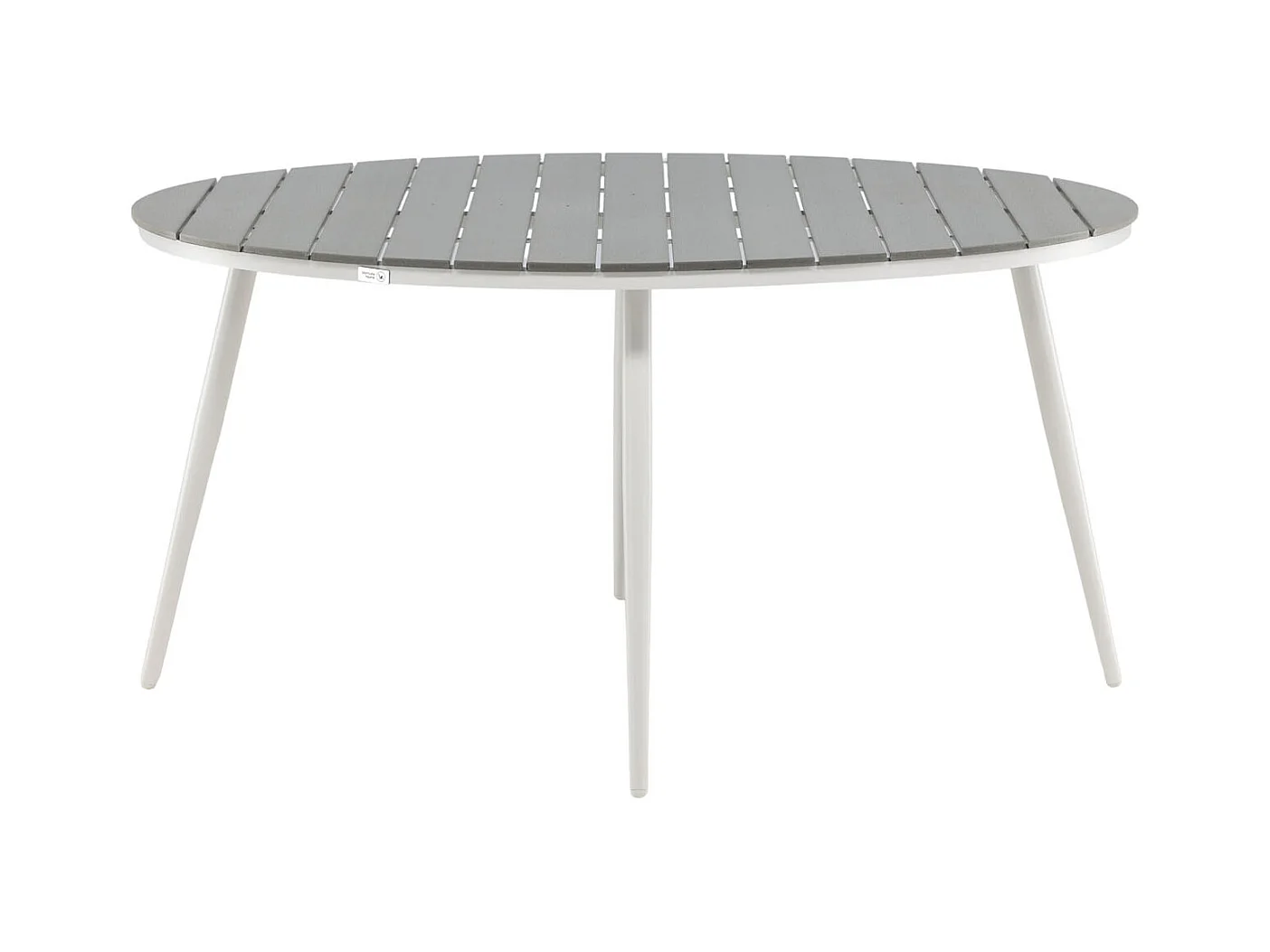 Table de Jardin Ronde "Break" 150cm Gris