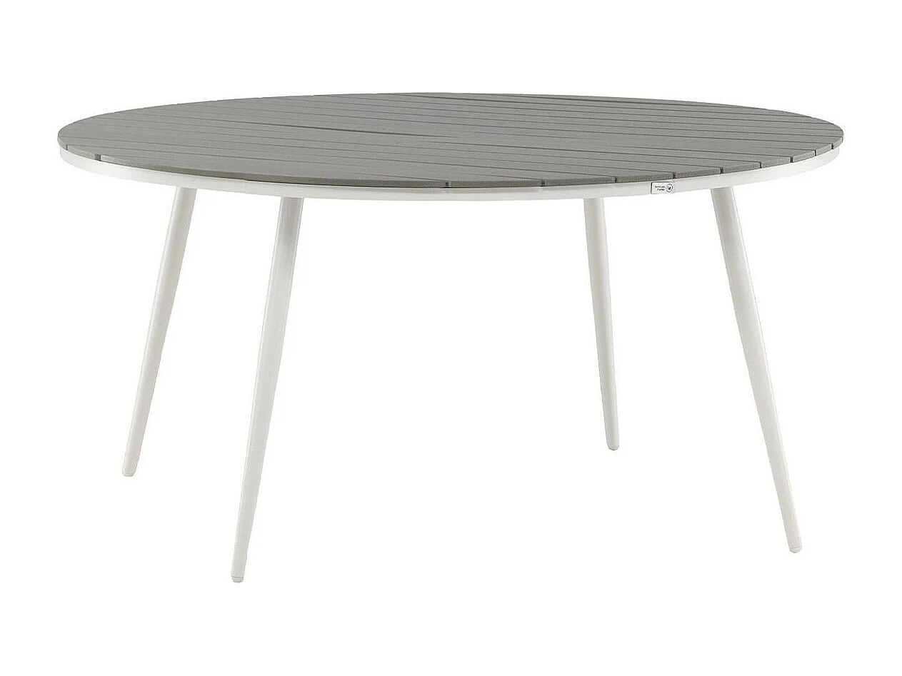 Table de Jardin Ronde "Break" 150cm Gris