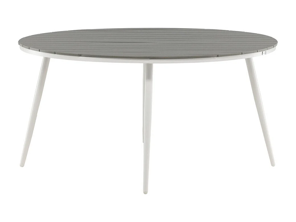Table de Jardin Ronde "Break" 150cm Gris