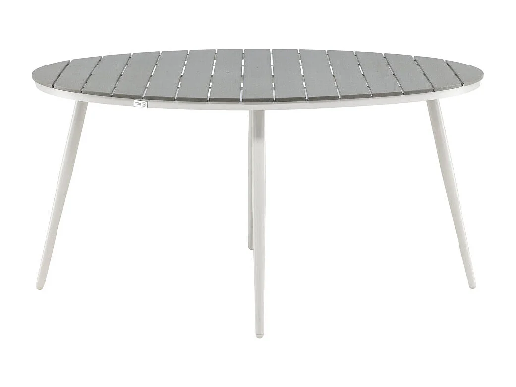 Table de Jardin Ronde "Break" 150cm Gris