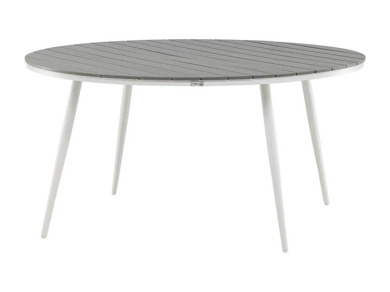 Table de Jardin Ronde "Break" 150cm Gris