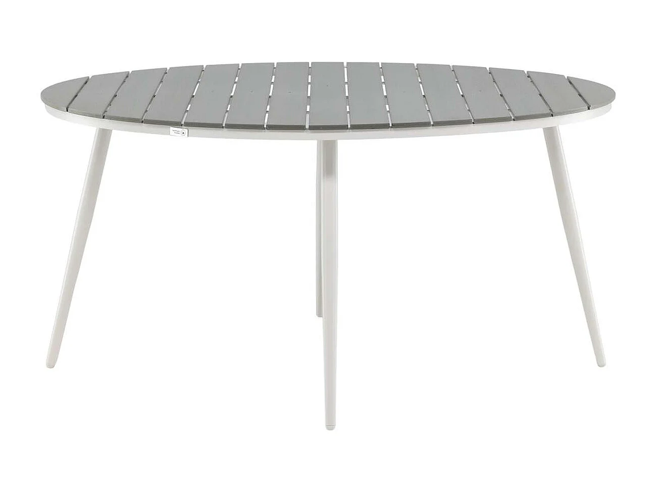 Table de Jardin Ronde "Break" 150cm Gris