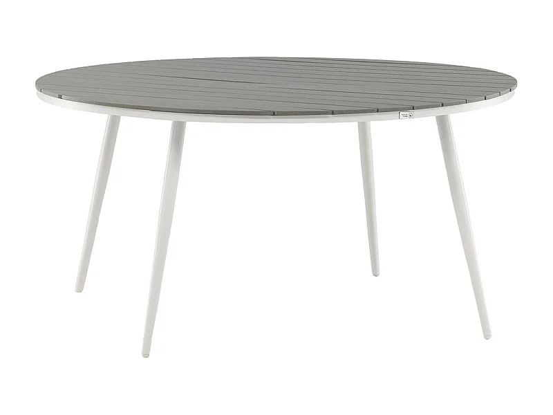 Table de Jardin Ronde "Break" 150cm Gris
