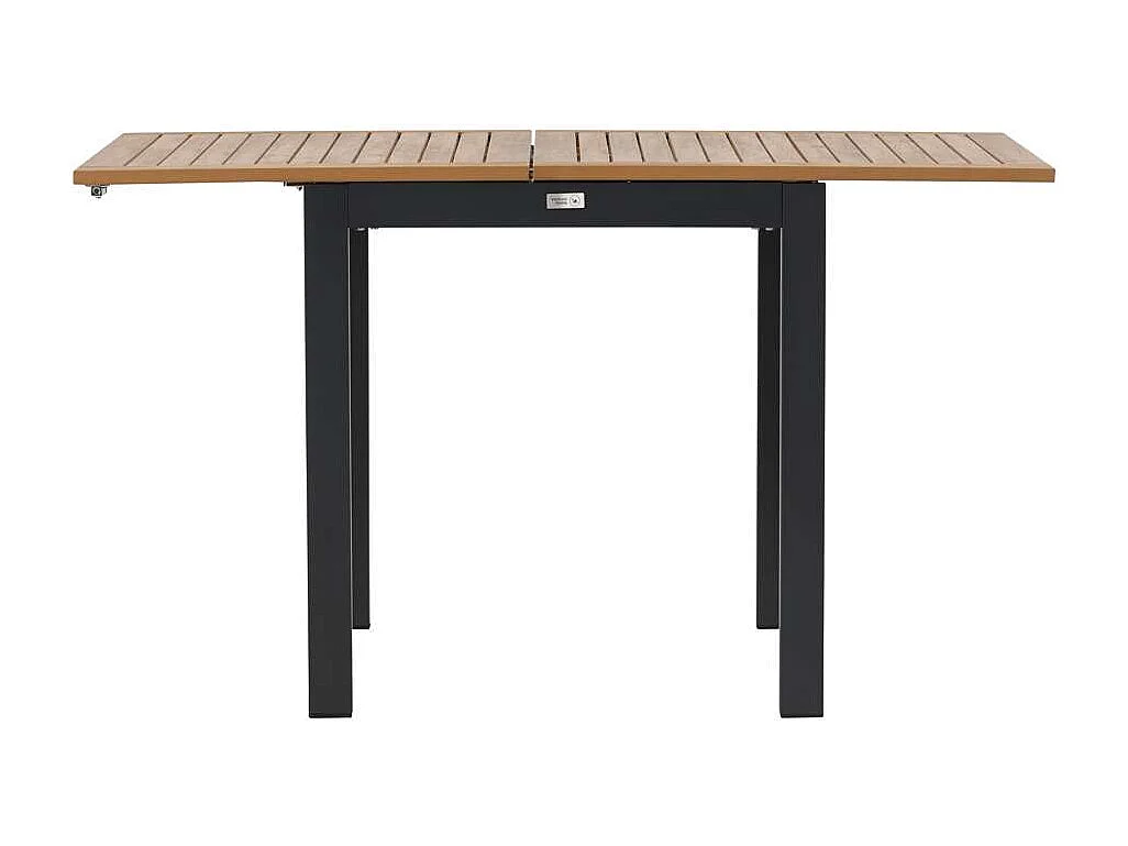 Table de Jardin Extensible "Diego" 70-132cm Naturel