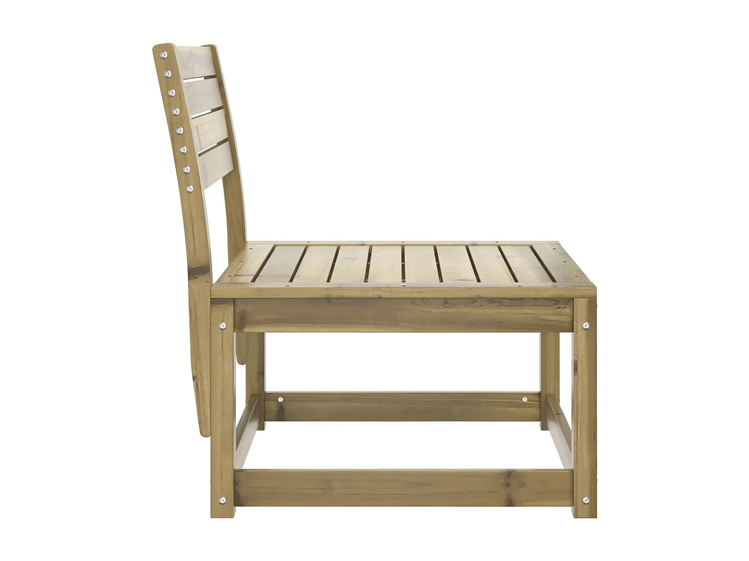 Canapé de jardin bois de pin imprégné