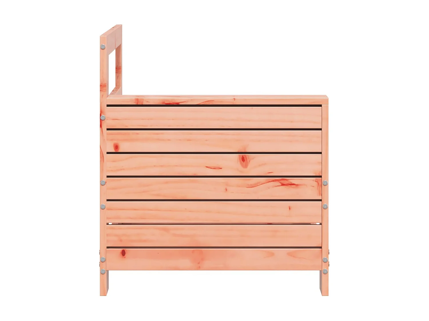 Canapé de jardin accoudoir 69x62x70,5 cm bois massif douglas