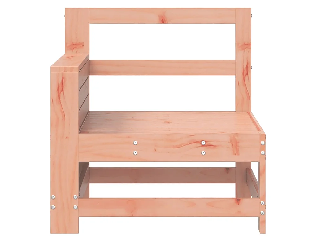 Gartensofa mit Armlehne 69x62x70,5 cm Massivholz Douglasie