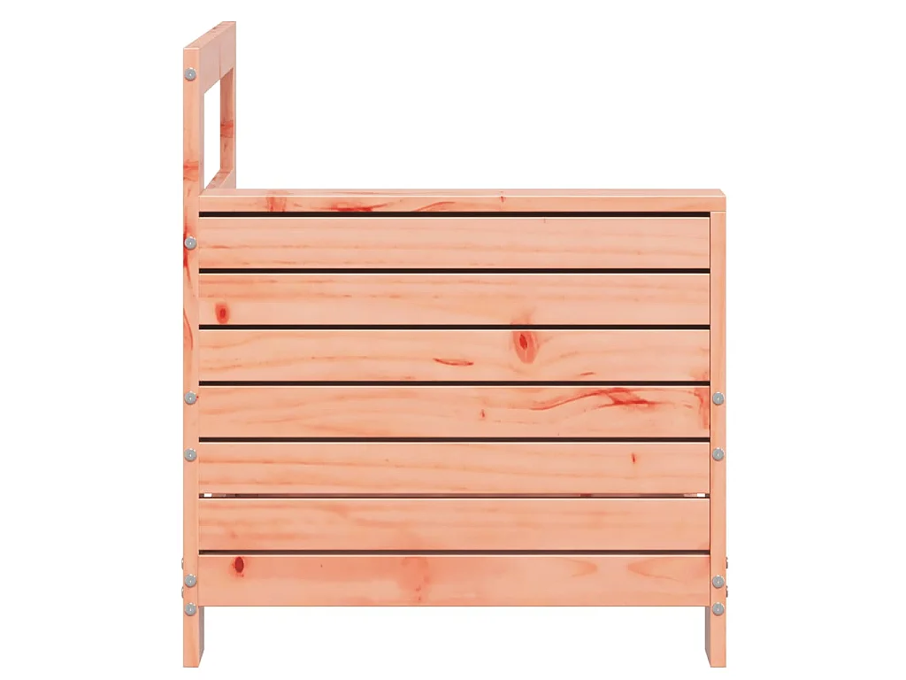 Gartensofa mit Armlehne 69x62x70,5 cm Massivholz Douglasie