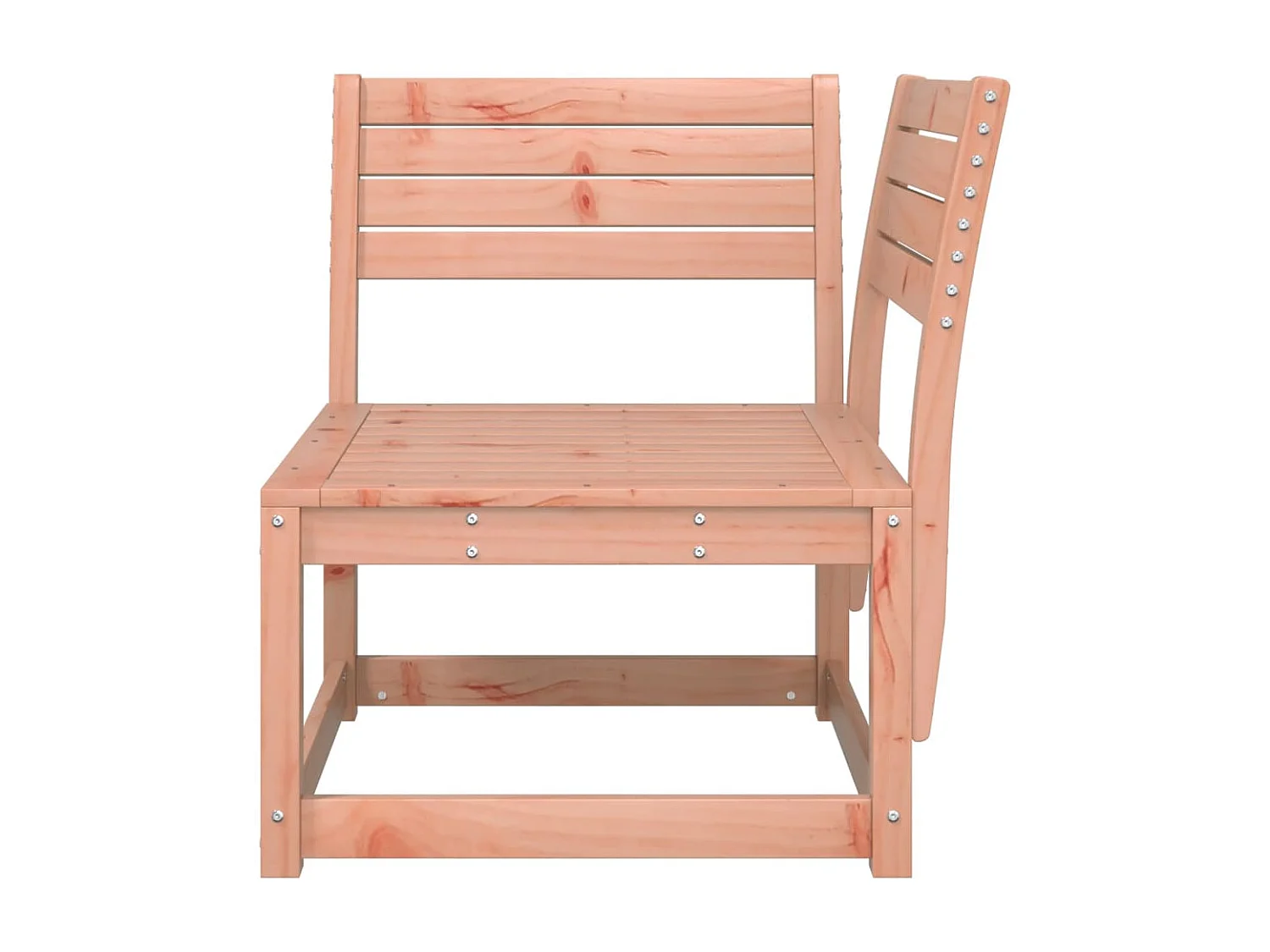 Garten-Ecksofa 73x73x78 cm Massivholz Douglasie