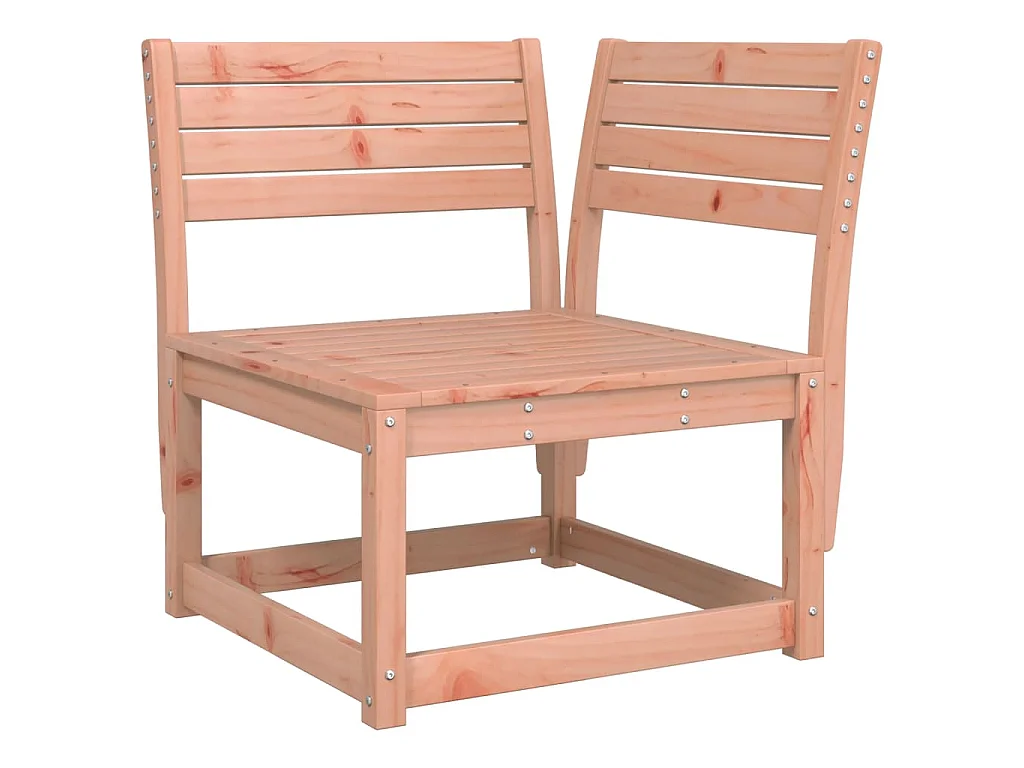Canapé d'angle de jardin 73x73x78 cm bois massif douglas