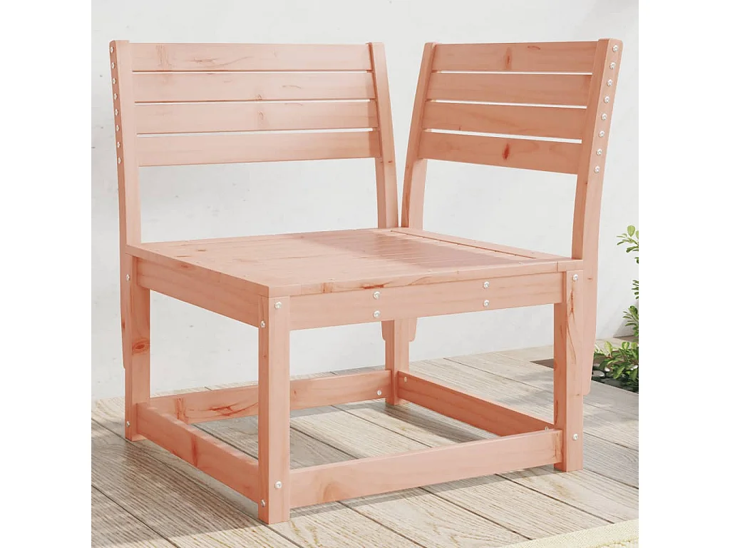 Canapé d'angle de jardin 73x73x78 cm bois massif douglas