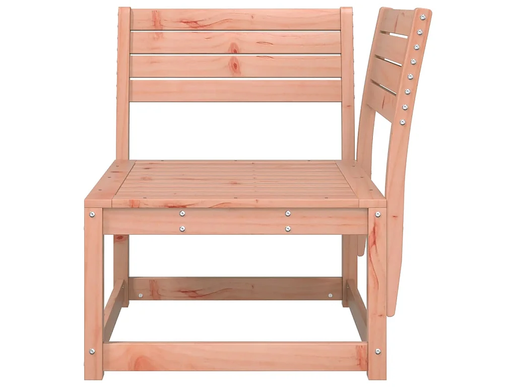 Canapé d'angle de jardin 73x73x78 cm bois massif douglas