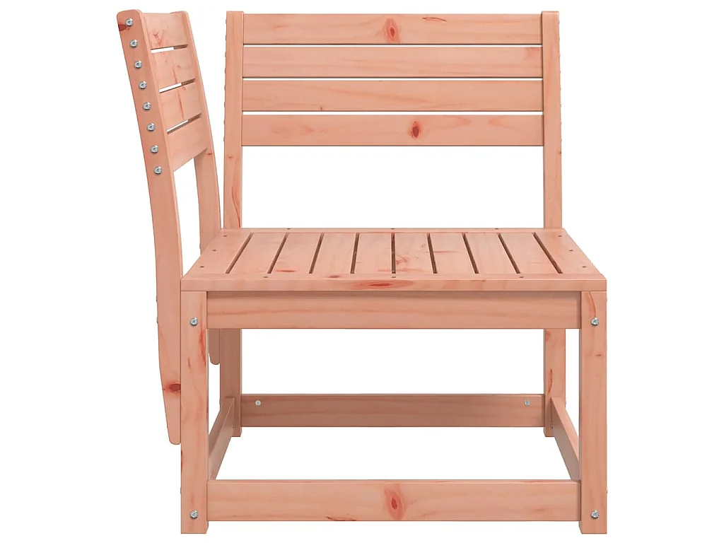 Canapé d'angle de jardin 73x73x78 cm bois massif douglas