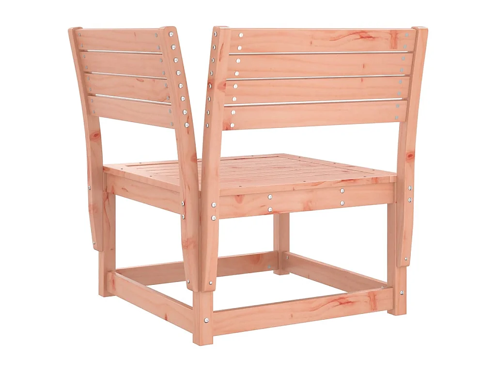 Canapé d'angle de jardin 73x73x78 cm bois massif douglas