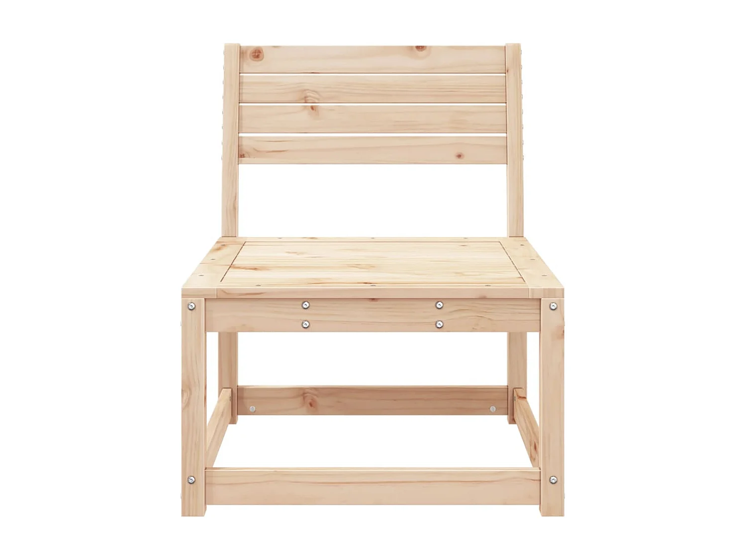 Canapé de jardin bois de pin massif