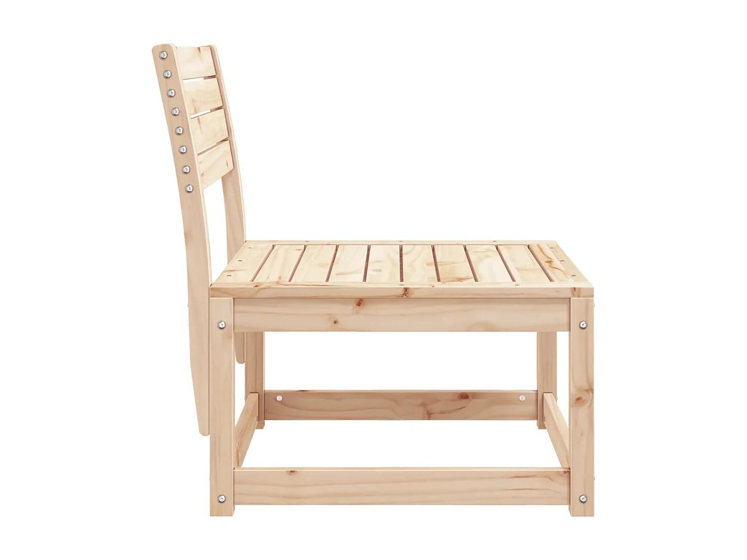 Canapé de jardin bois de pin massif