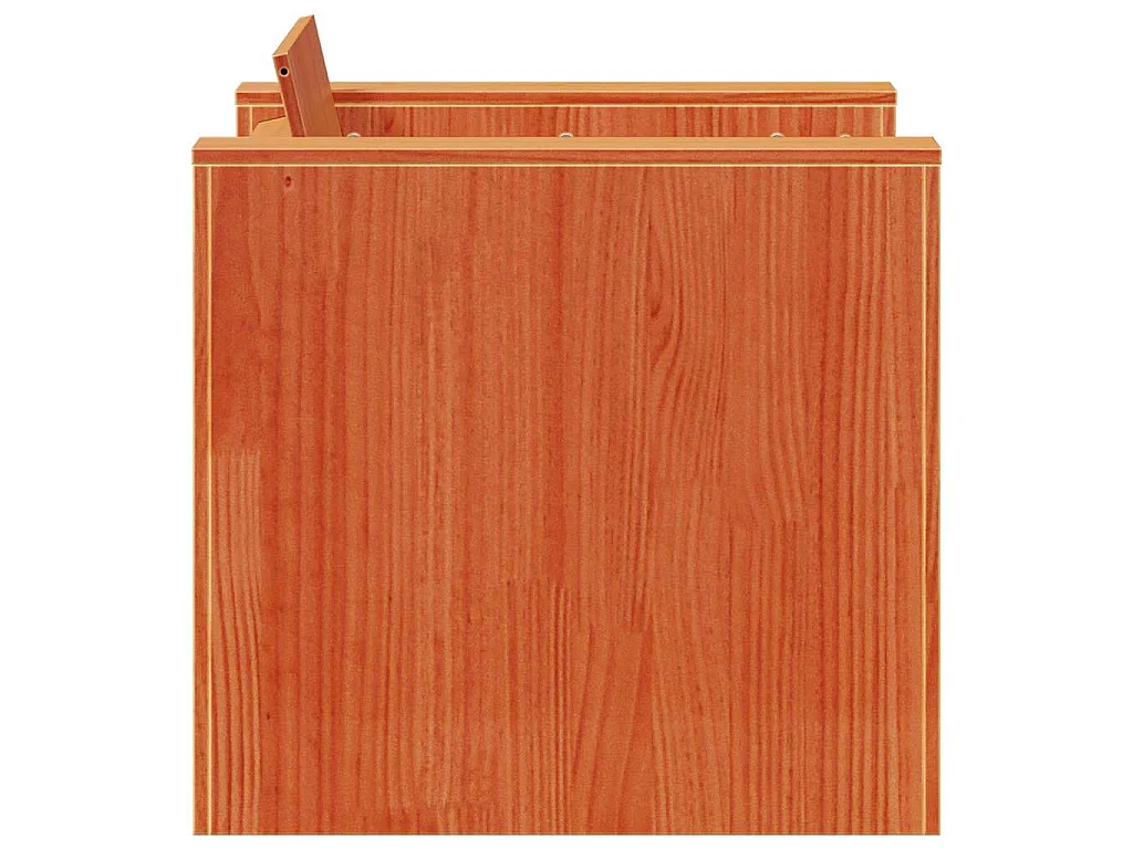 Divano da Giardino Marrone Cera 79x60x62 cm Legno Massello Pino