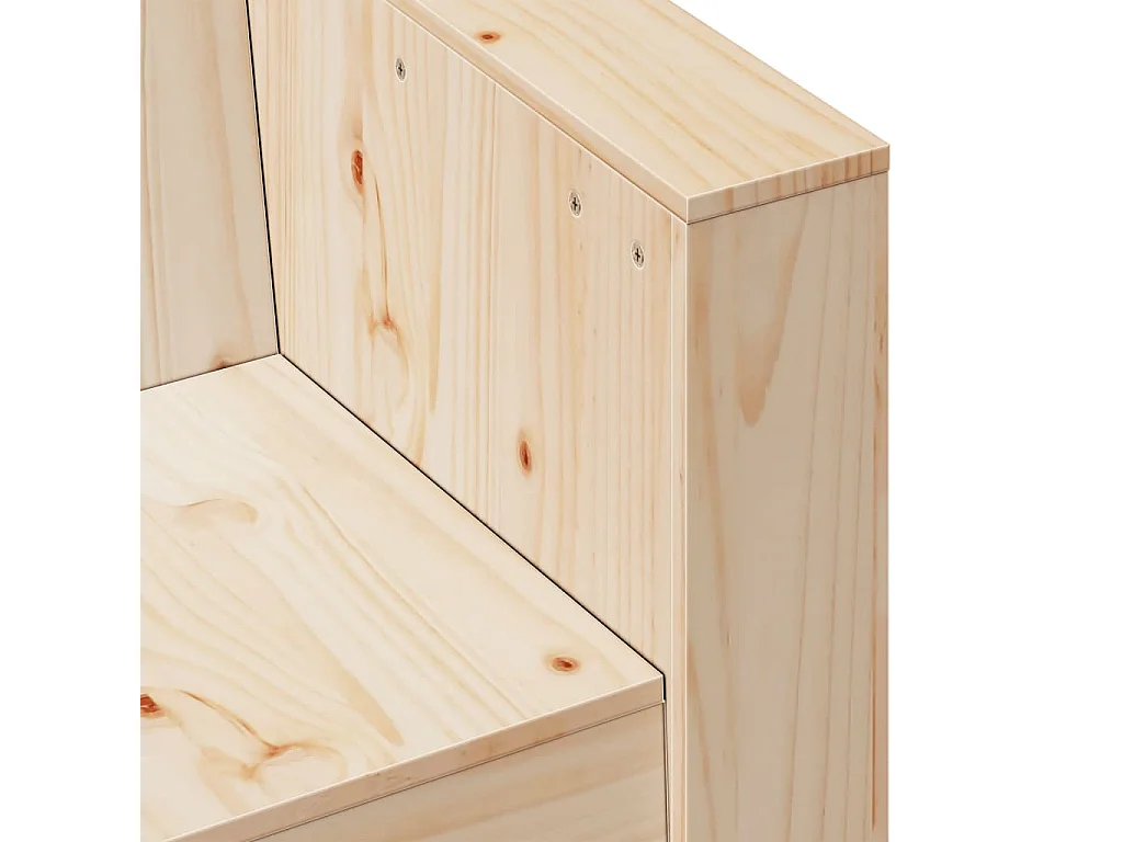 Canapé de jardin 79x60x62 cm bois de pin massif