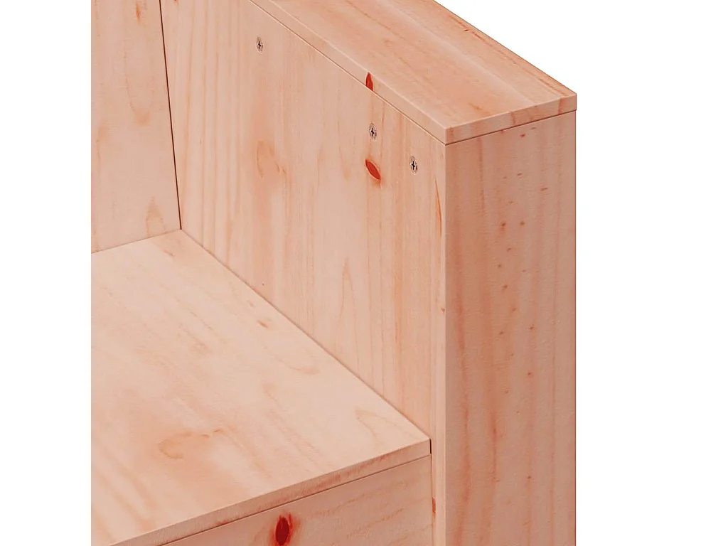 Divano da Giardino 79x60x62 cm in Legno Massello di Douglas