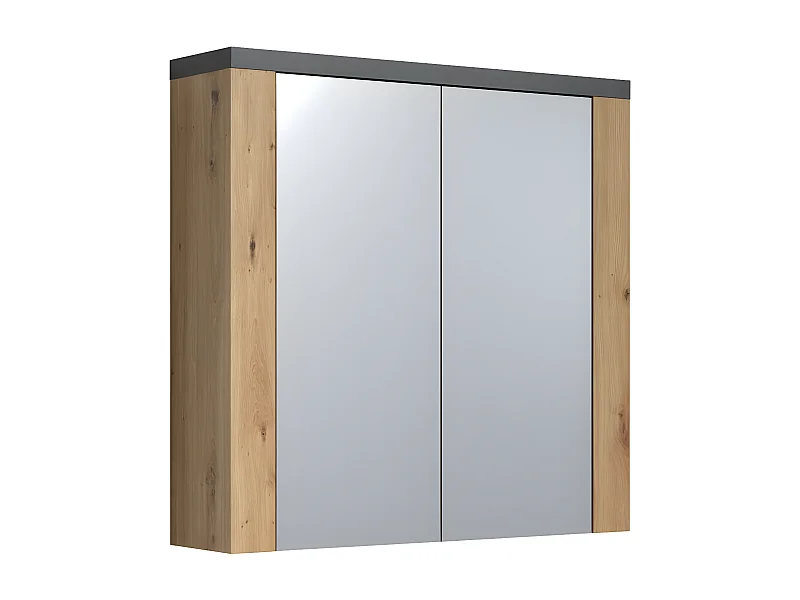 Follow Spiegelschrank Bad Eiche dekor.