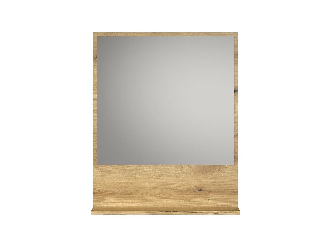Miroir mural avec 1 tablette L60 cm - PUREBLISS