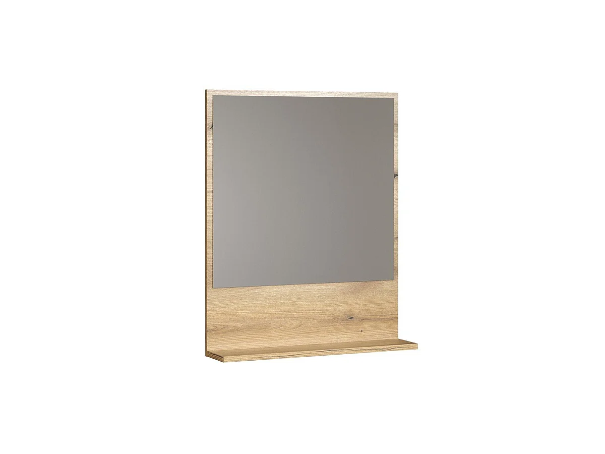Miroir mural avec 1 tablette L60 cm - PUREBLISS