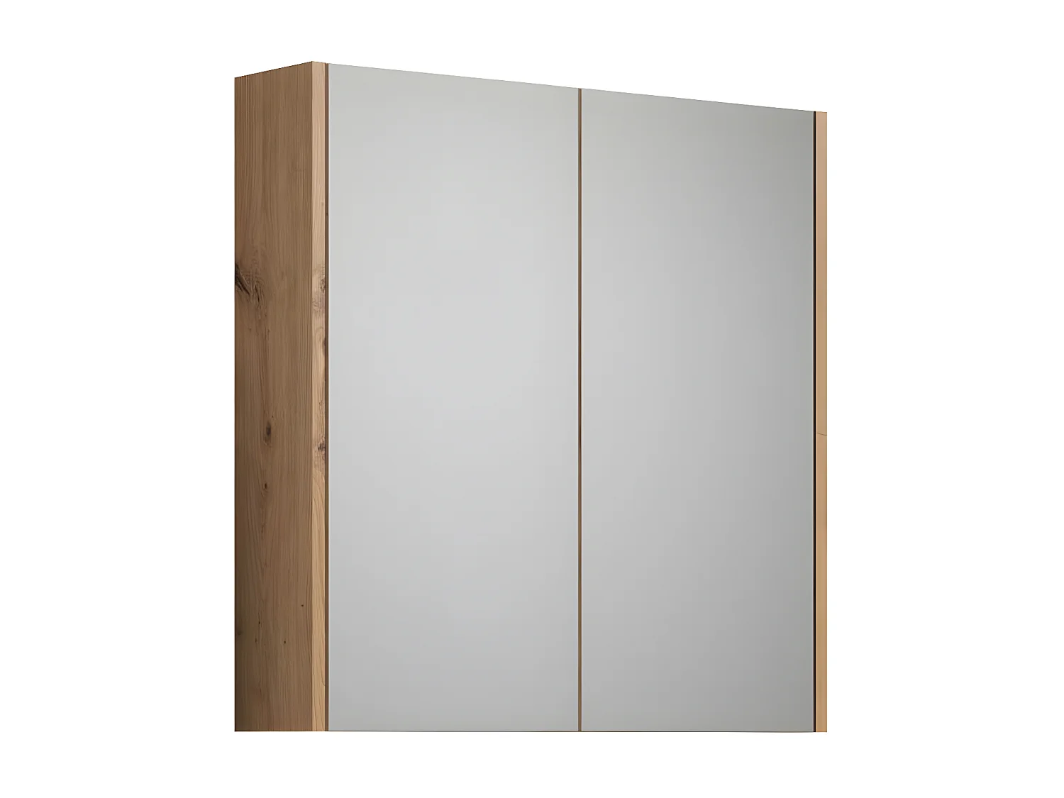 Touch Spiegelschrank Bad Eiche dekor.