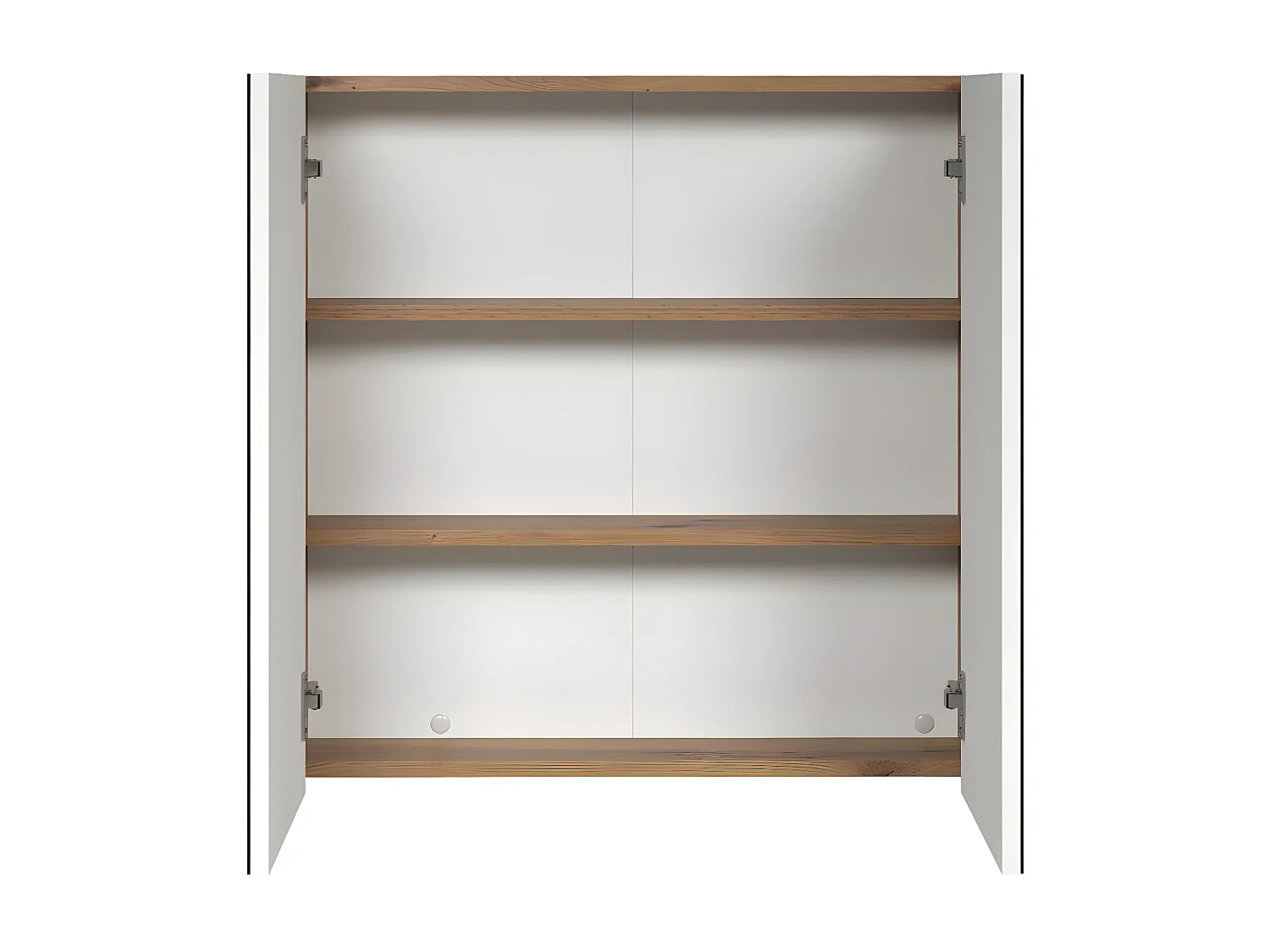 Touch Spiegelschrank Bad Eiche dekor.