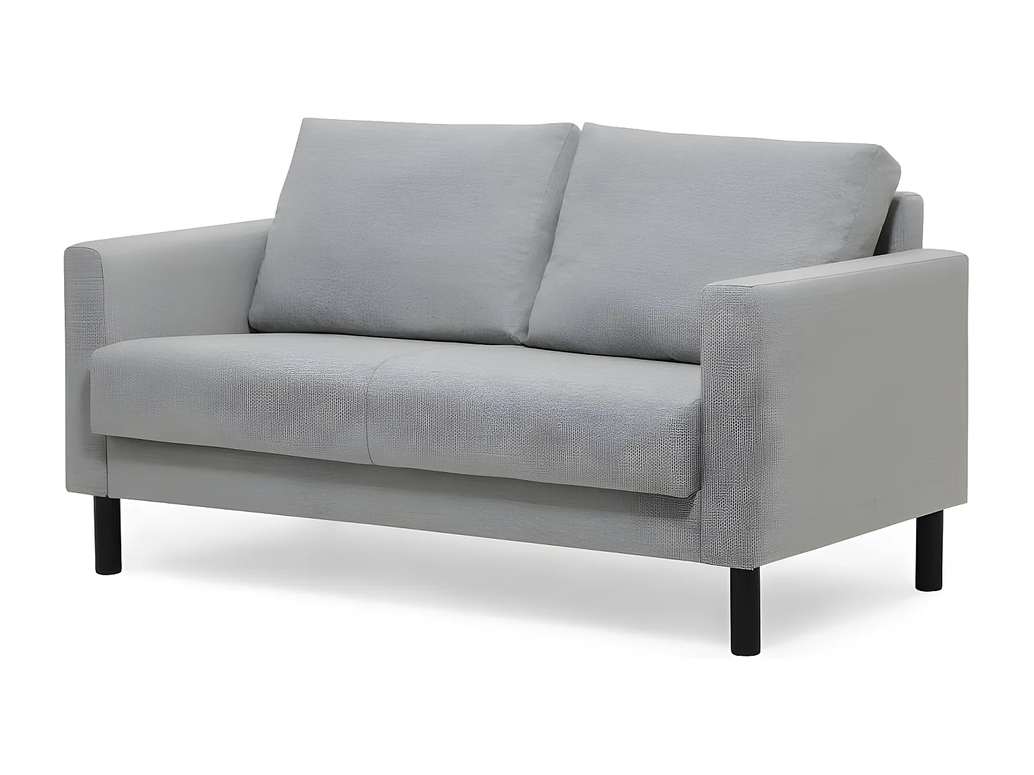 CSS canapé 2 et 3 personnes gris.