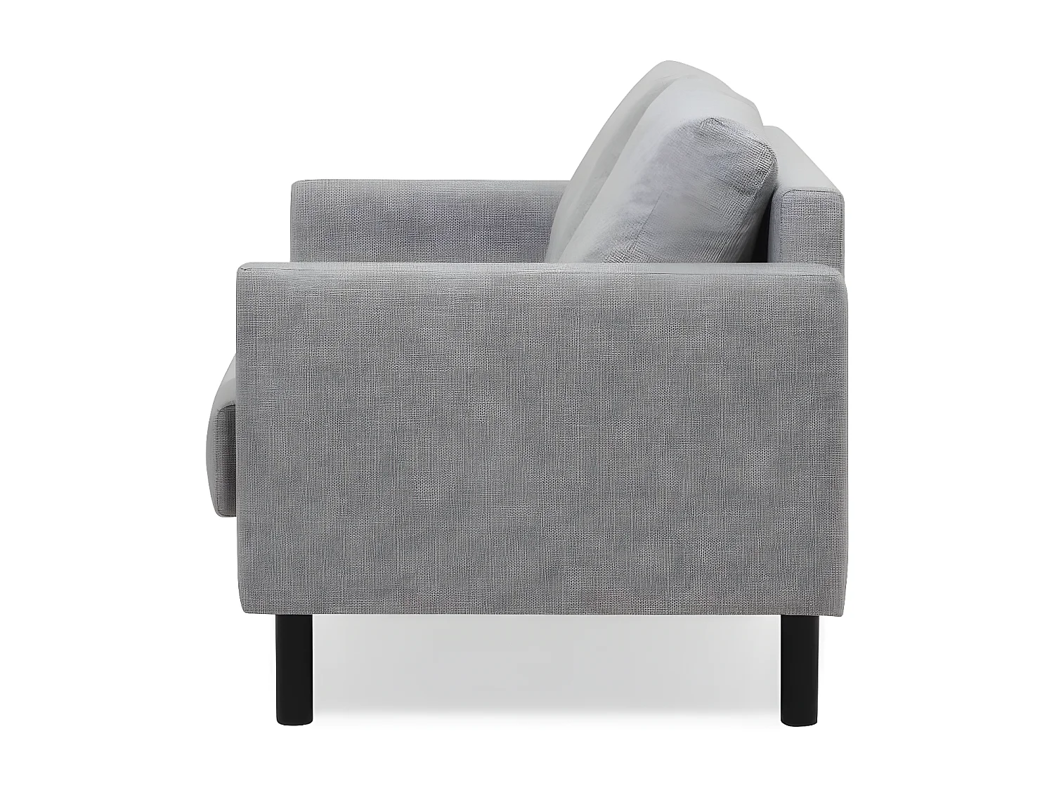 CSS canapé 2 et 3 personnes gris.