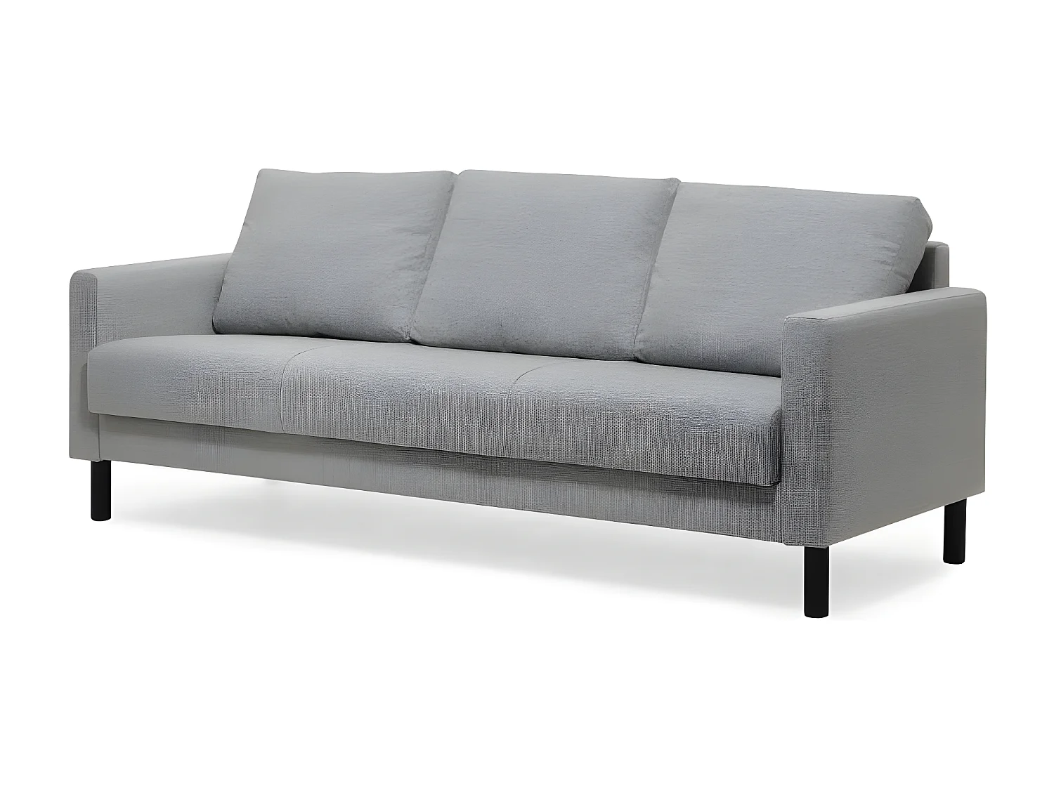 CSS canapé 2 et 3 personnes gris.