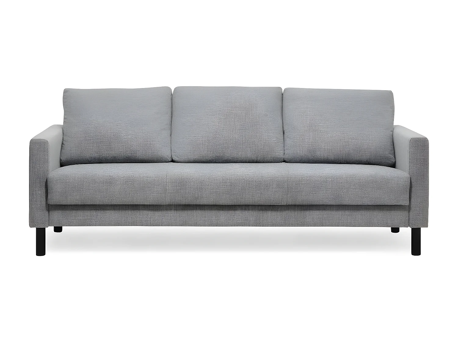 CSS canapé 2 et 3 personnes gris.