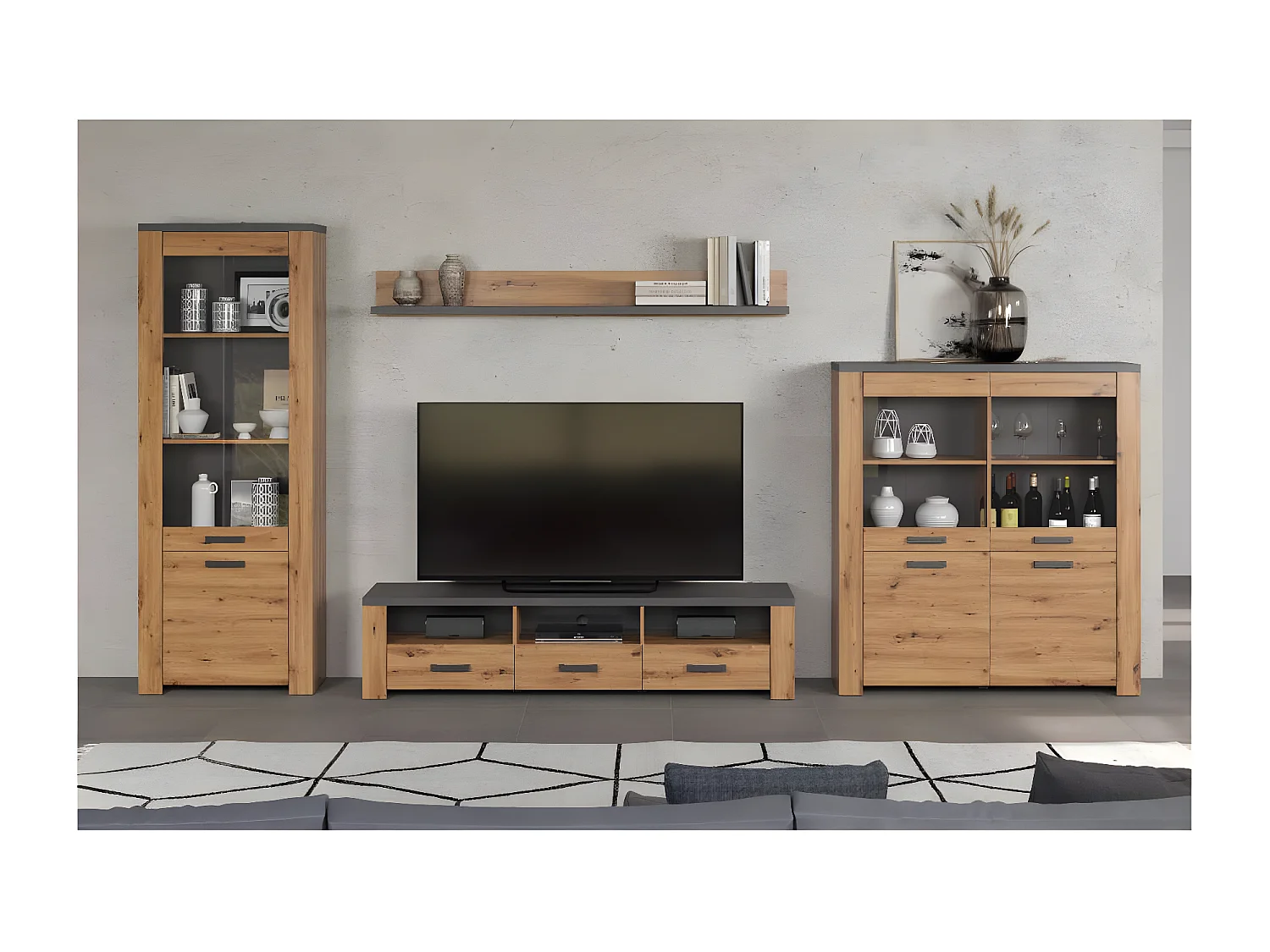 Follow Regal System Eiche dekor.