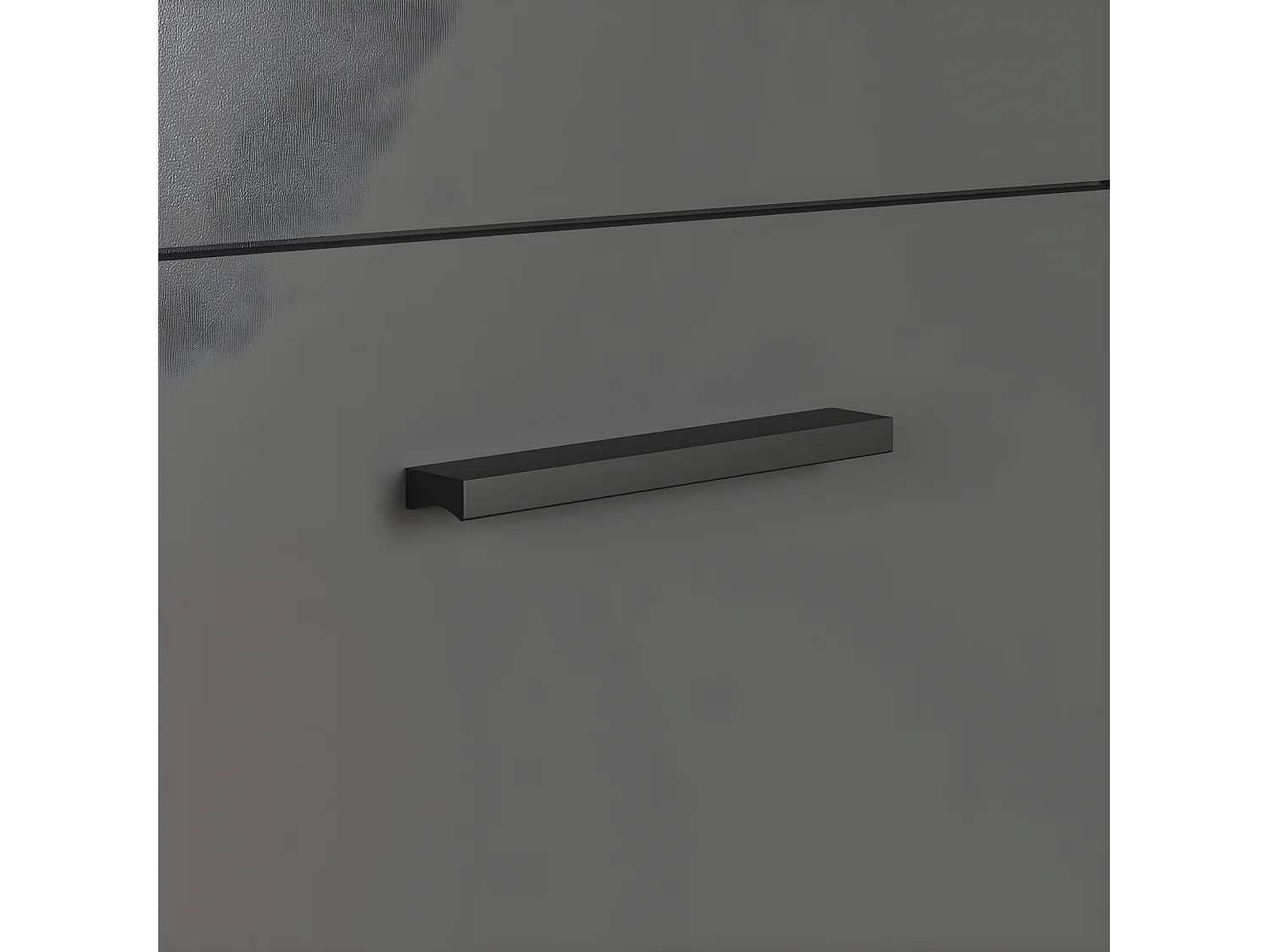 Esteban bibliothèque système chêne décor, gris.