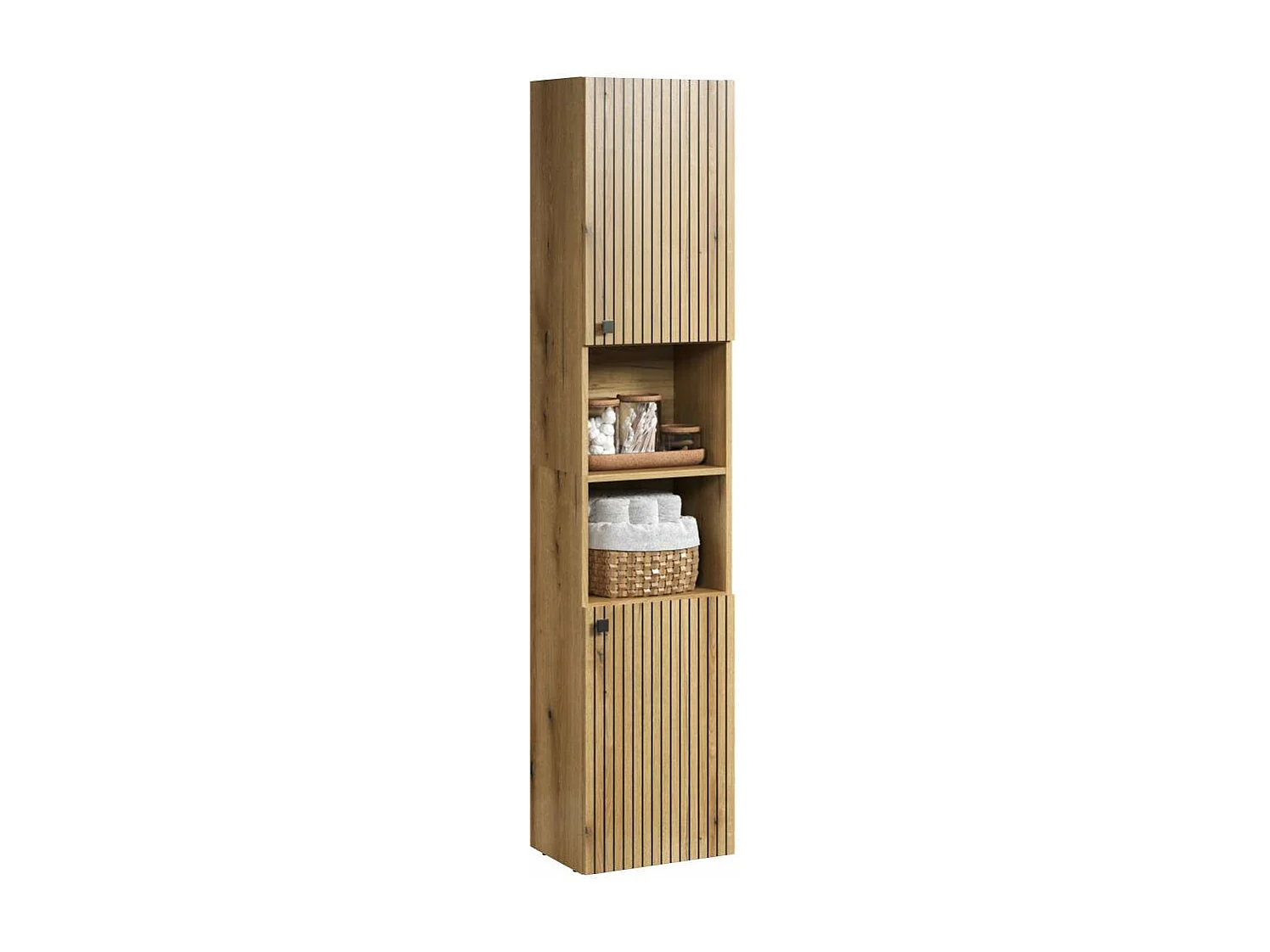 PureBliss Hochschrank Bad Eiche dekor.