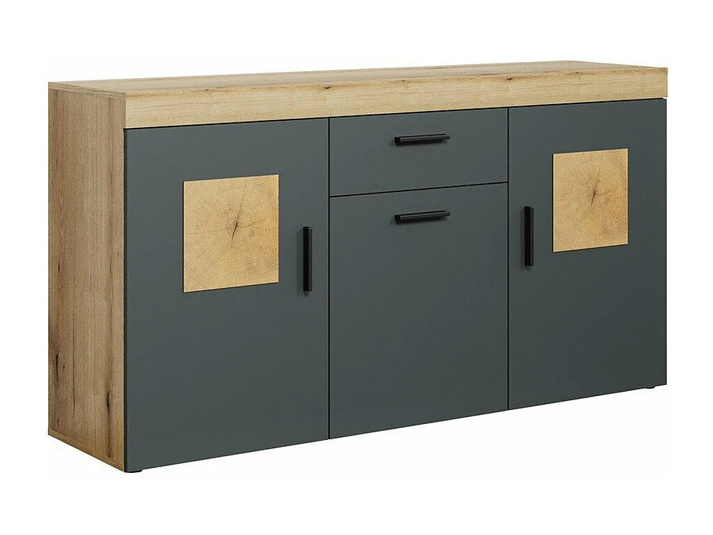 Buffet 3 portes et 1 tiroir L160 cm - TYLER
