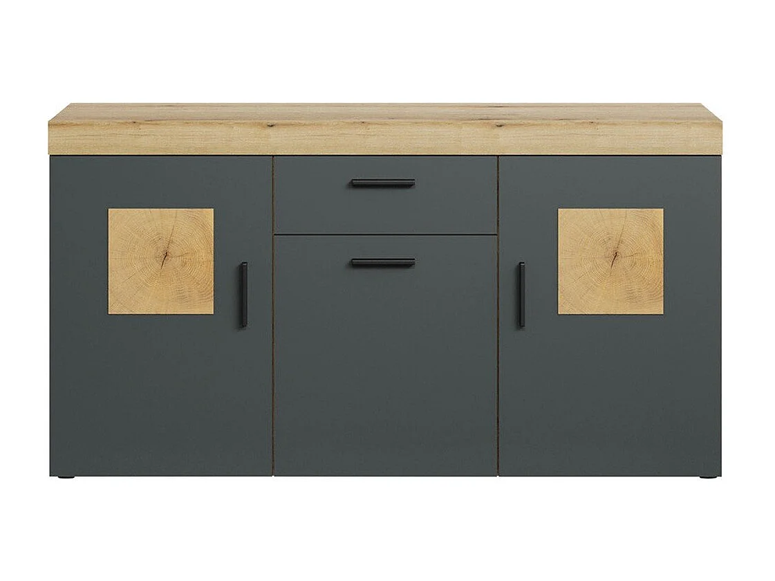 Buffet 3 portes et 1 tiroir L160 cm - TYLER