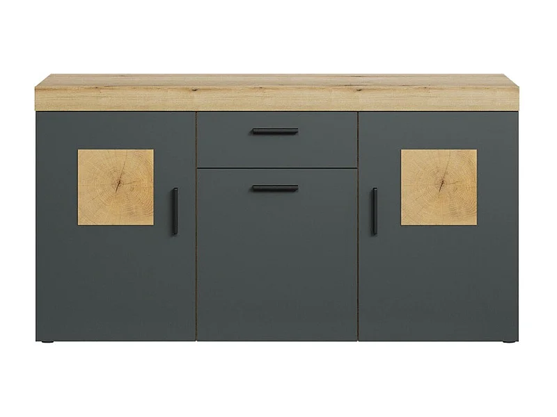 Buffet 3 portes et 1 tiroir L160 cm - TYLER
