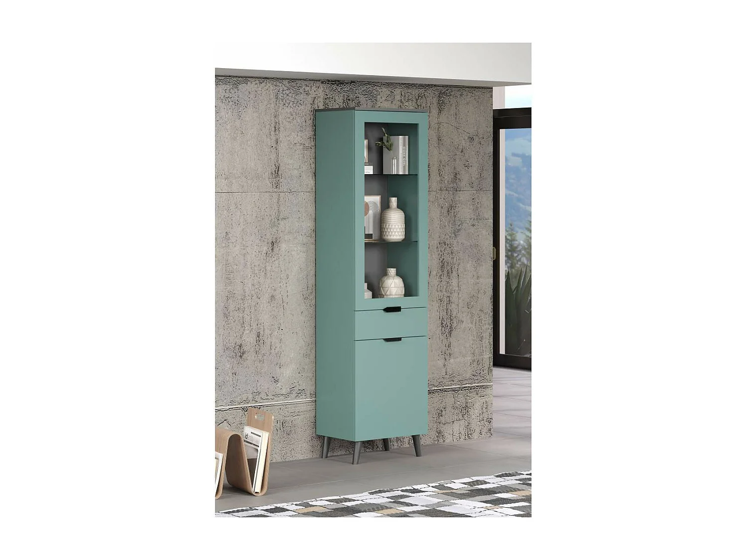 Melton citrine bleu.