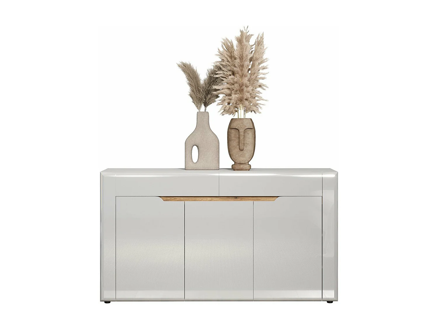 Buffet 3 portes et 2 tiroirs L150 cm - MARLON