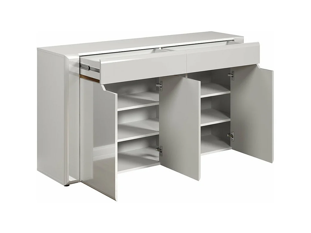 Buffet 3 portes et 2 tiroirs L150 cm - MARLON