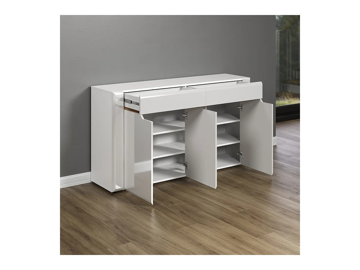 Buffet 3 portes et 2 tiroirs L150 cm - MARLON