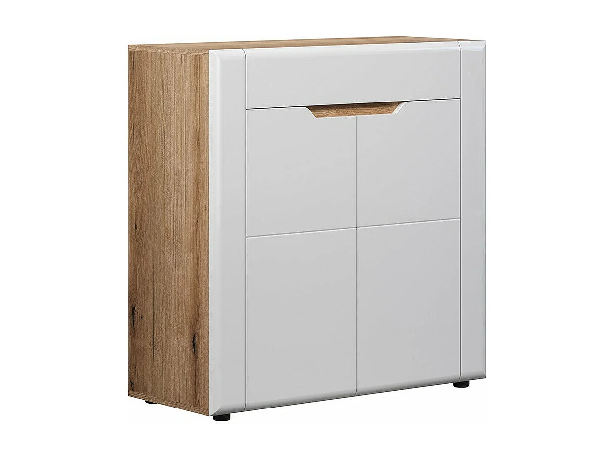 Buffet haut 2 portes et 1 tiroir L91 cm - MARLON